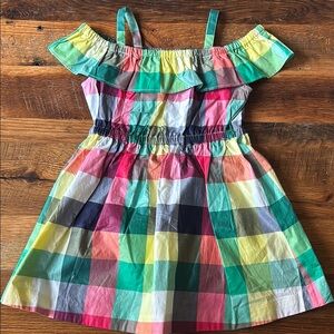 Janie and Jack NWT 18-24 months Colorful Plaid Kids Dress